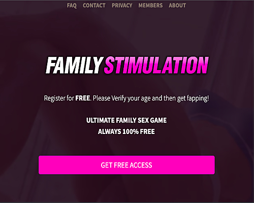 Family Stimulation Site Review Screenshot