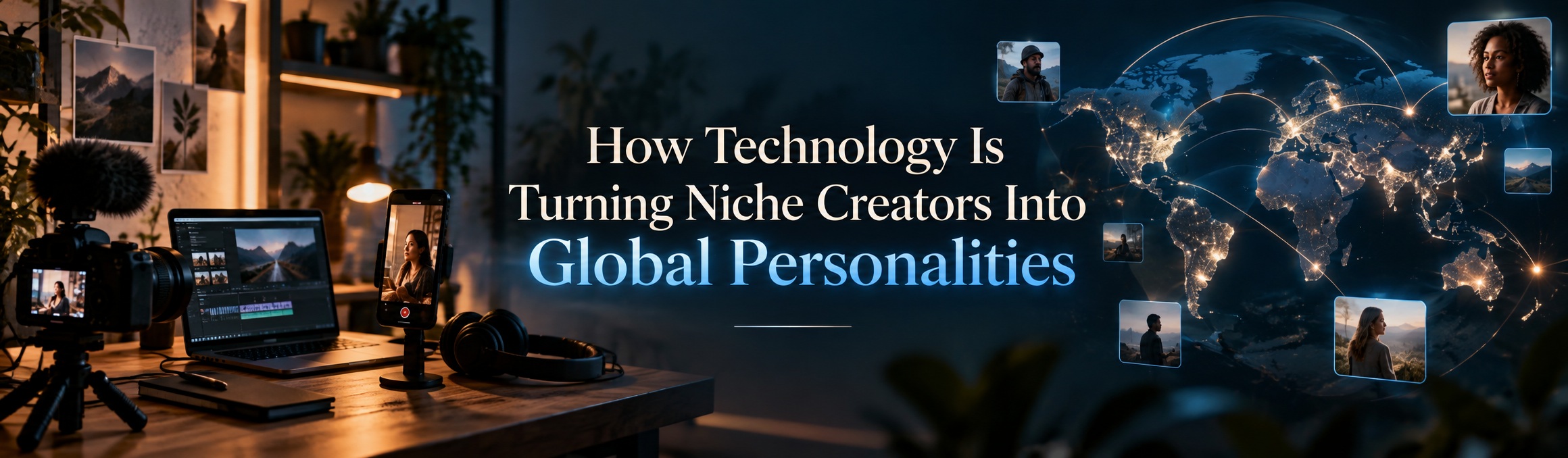 How Technology Is Turning Niche Creators Into Global Personalities