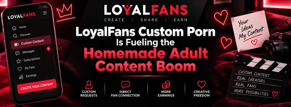LoyalFans Custom Porn Is Fueling the Homemade Adult Content Boom