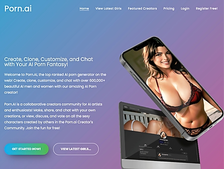 Porn AI ScreenShot For Full Site Review