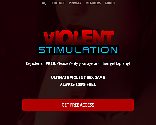 Violent Stimulation Site Review Screenshot