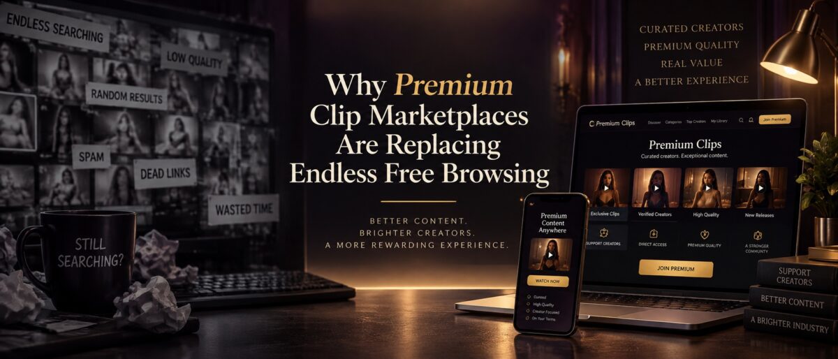 Why Premium Clip Marketplaces Are Replacing Endless Free Browsing