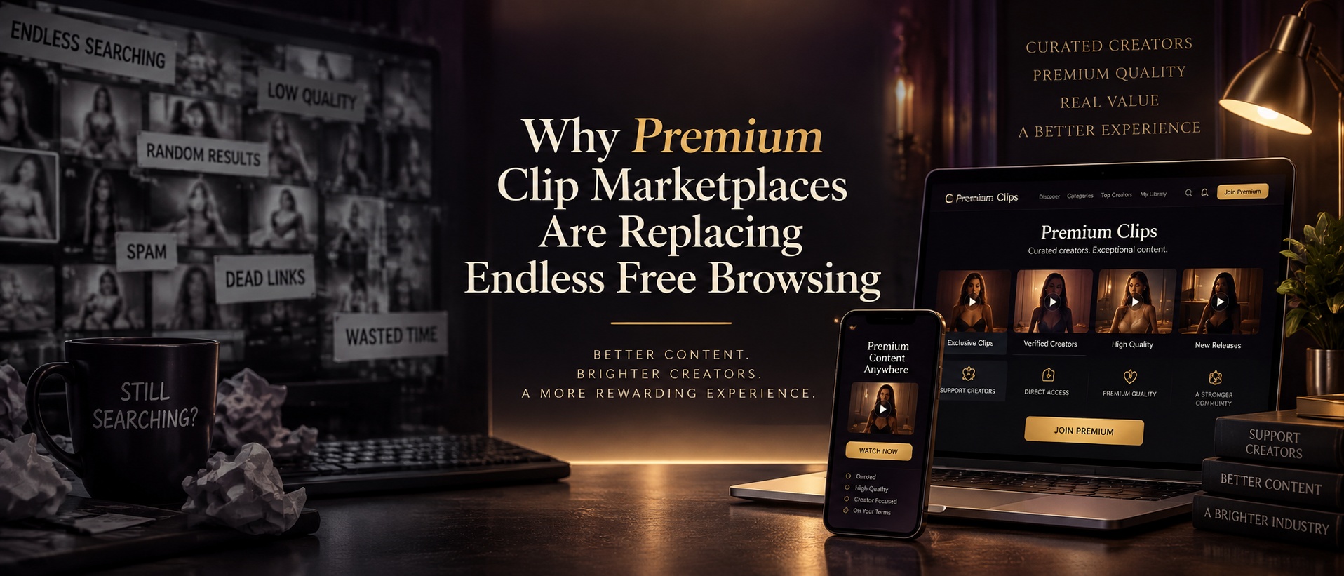Why Premium Clip Marketplaces Are Replacing Endless Free Browsing